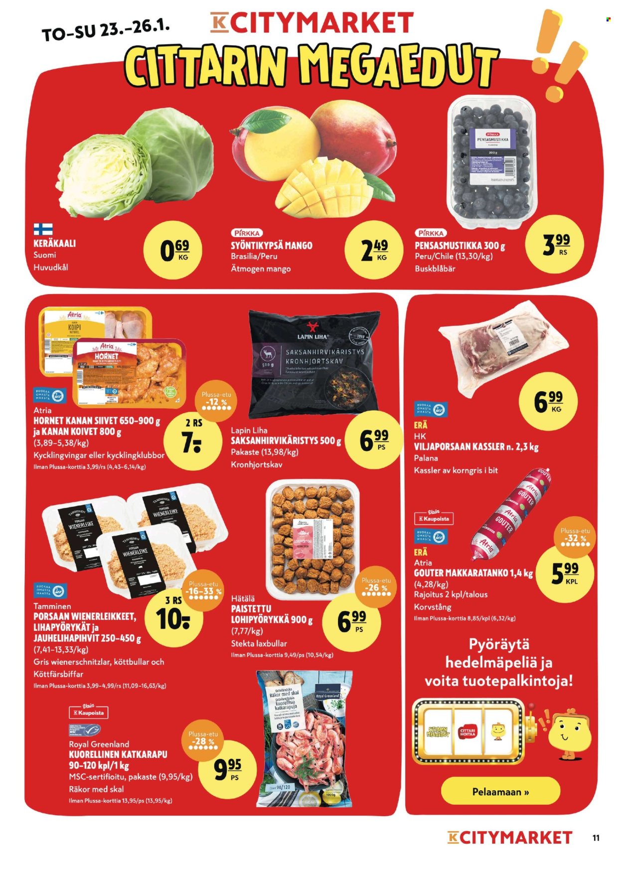 K-citymarket tarjoukset - 15.01.2025 - 26.01.2025. Sivu 11