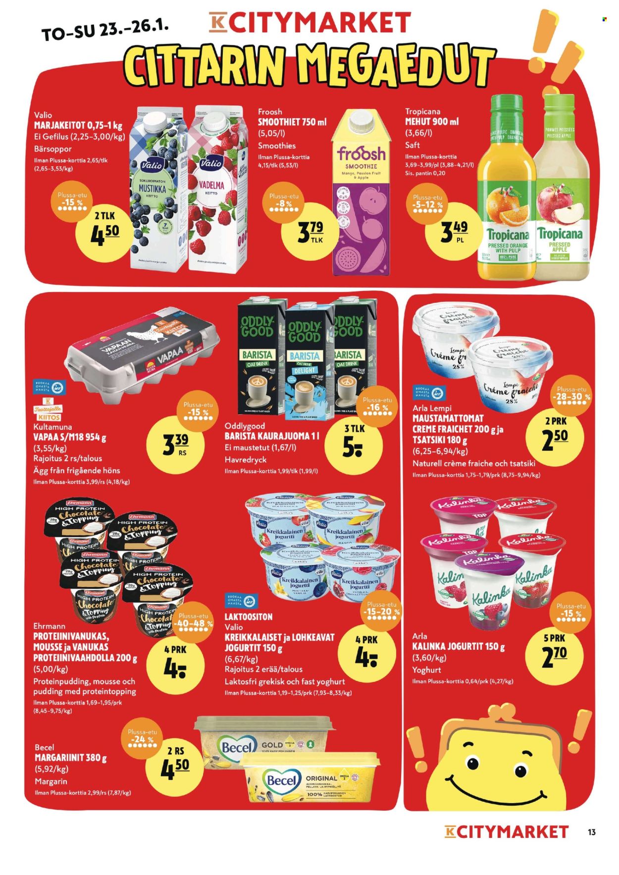 K-citymarket tarjoukset - 15.01.2025 - 26.01.2025. Sivu 13