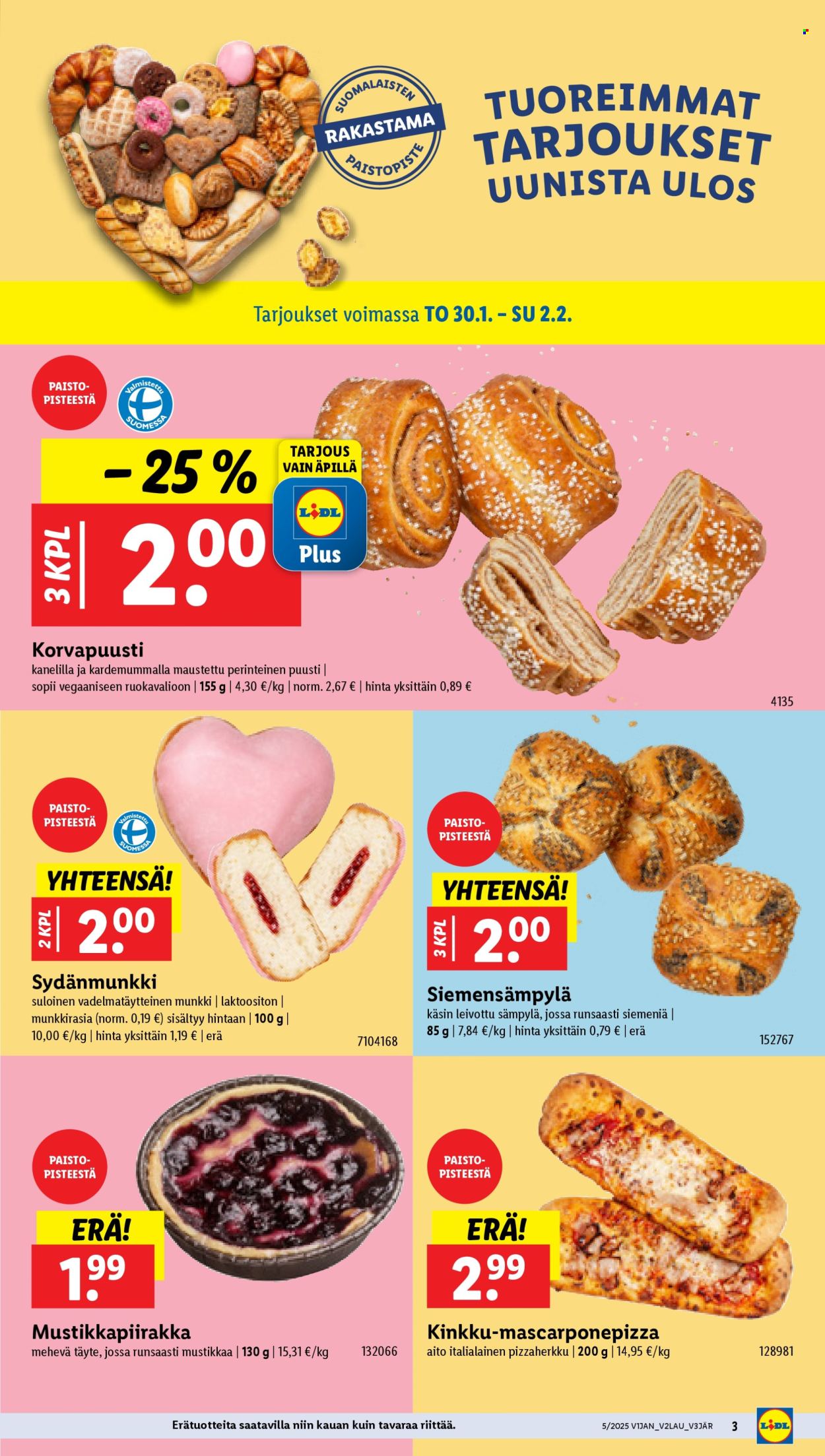 Lidl tarjoukset - 30.01.2025 - 05.02.2025. Sivu 3