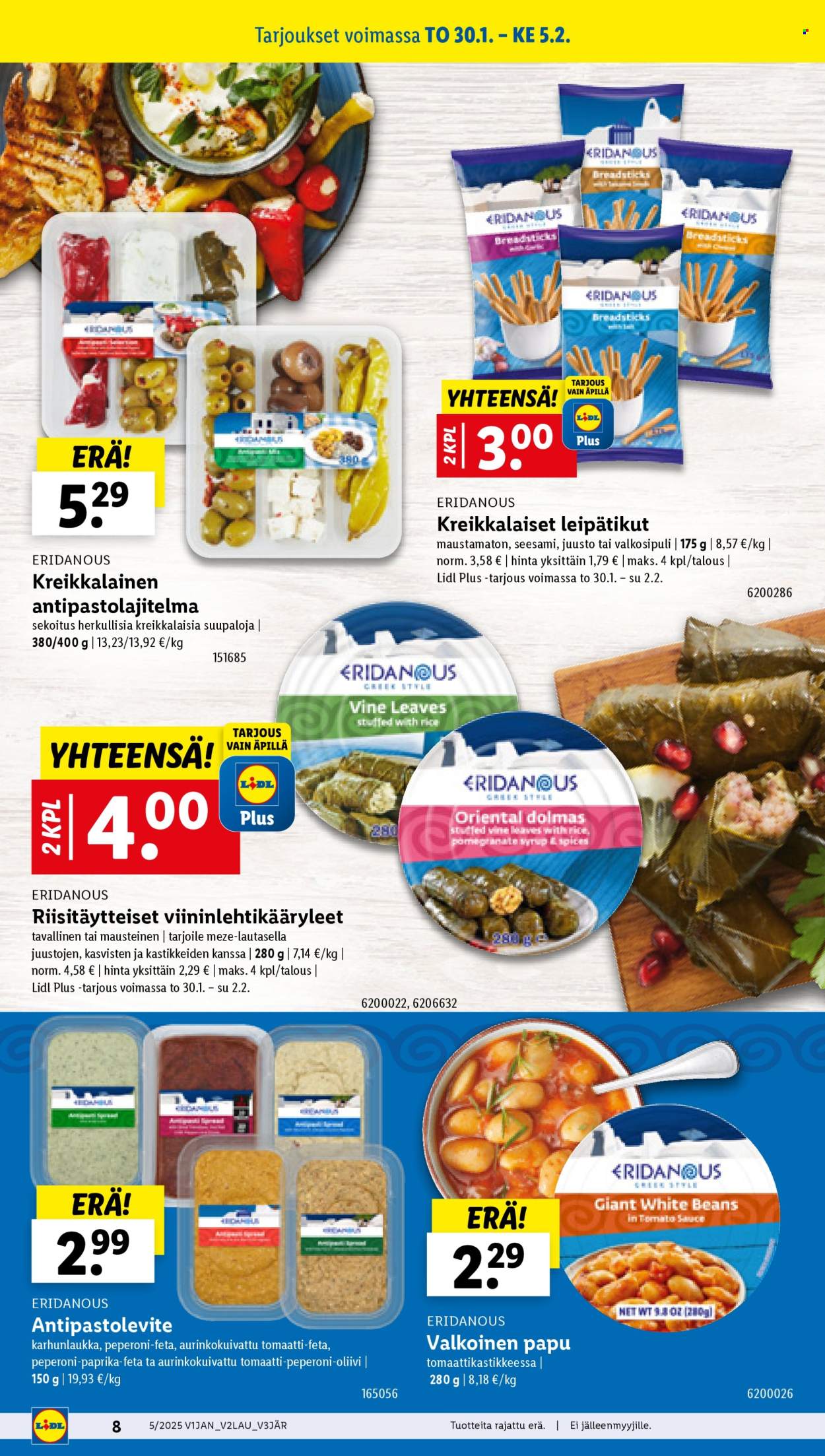 Lidl tarjoukset - 30.01.2025 - 05.02.2025. Sivu 8