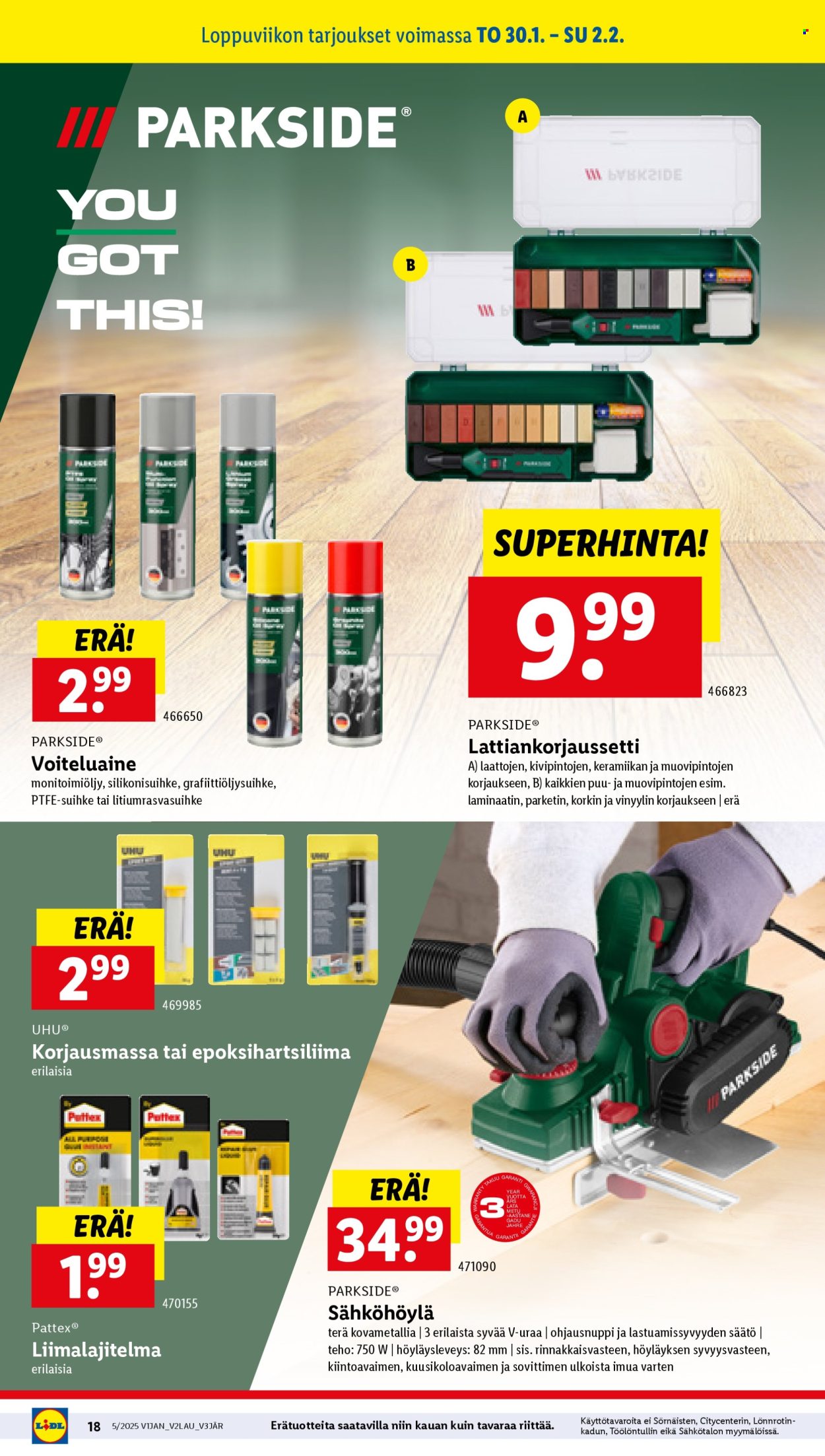 Lidl tarjoukset - 30.01.2025 - 05.02.2025. Sivu 18