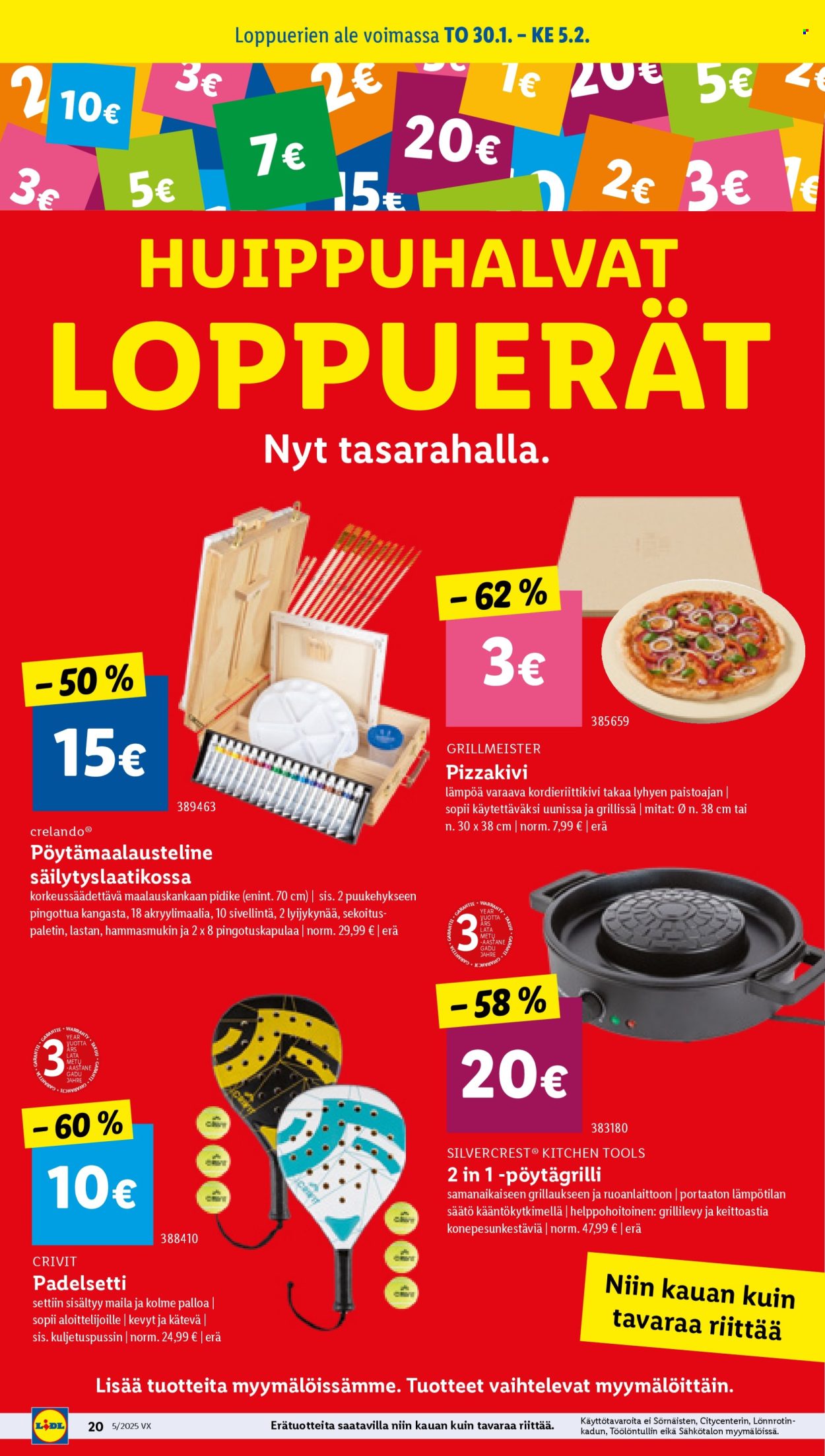 Lidl tarjoukset - 30.01.2025 - 05.02.2025. Sivu 20