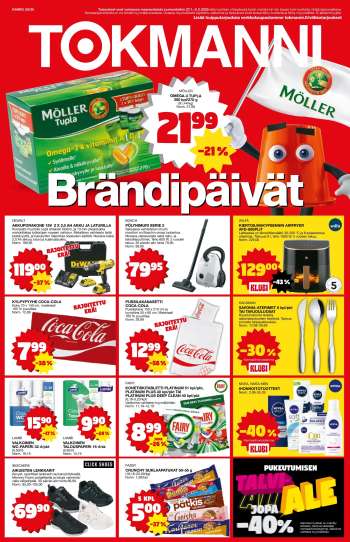 Tokmanni tarjoukset  - 27.01.2025 - 02.02.2025.
