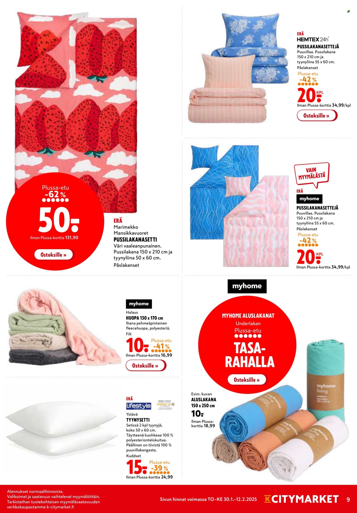 K-citymarket tarjoukset - 30.01.2025 - 12.02.2025. Sivu 9