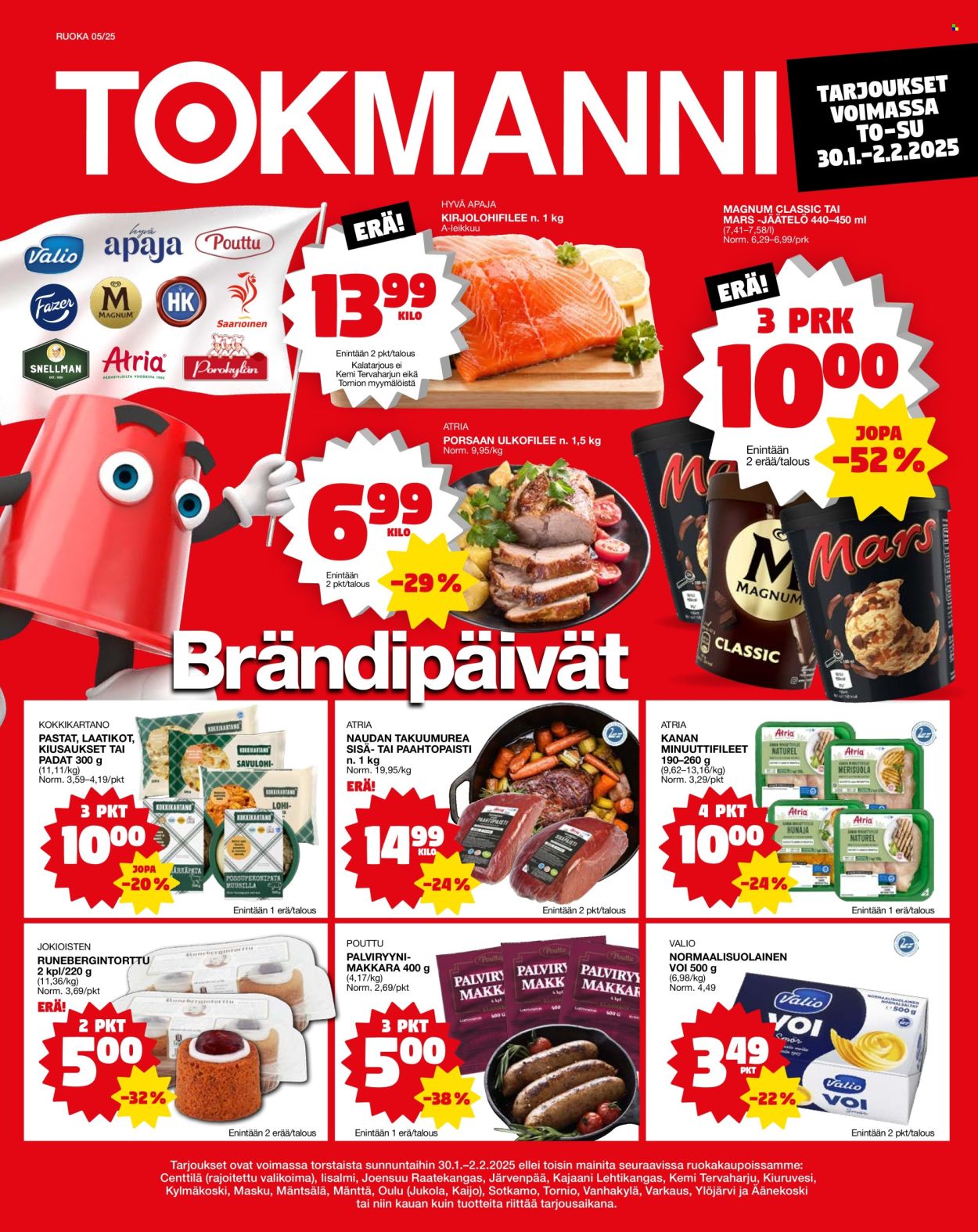 Tokmanni tarjoukset - 30.01.2025 - 02.02.2025. Sivu 1
