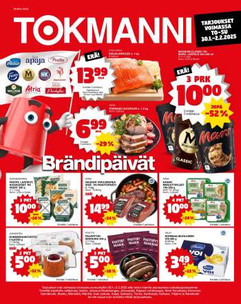Tokmanni tarjoukset  - 30.01.2025 - 30.01.2025.