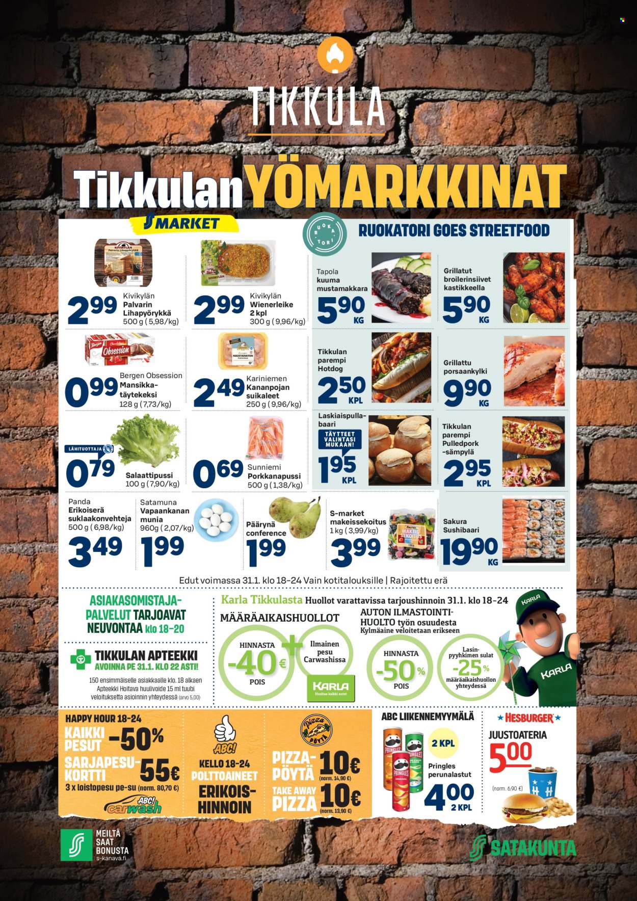 S-market tarjoukset - 30.01.2025 - 31.01.2025. Sivu 1