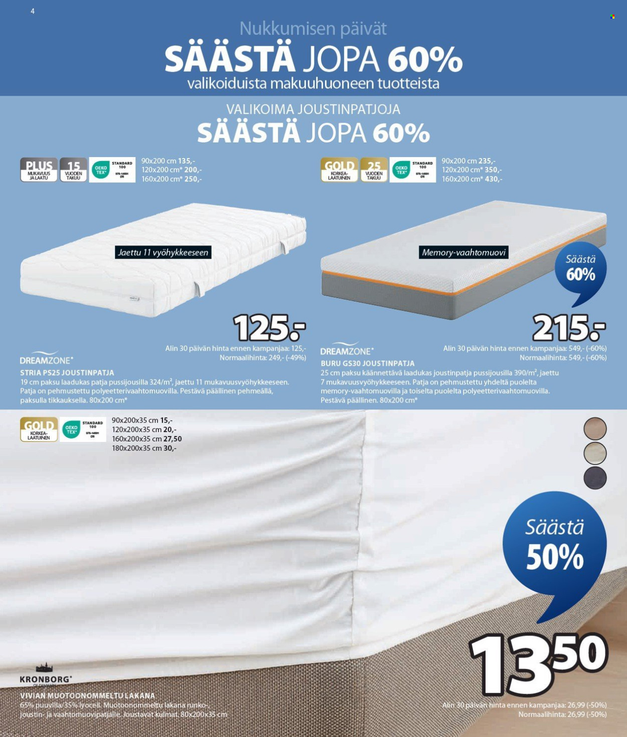 JYSK tarjoukset - 30.01.2025 - 12.02.2025. Sivu 5