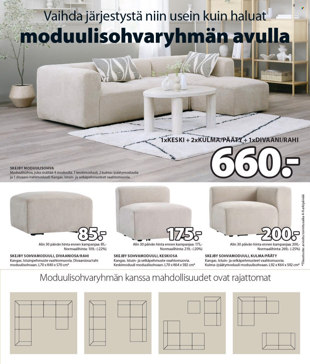 JYSK tarjoukset - 30.01.2025 - 12.02.2025. Sivu 10