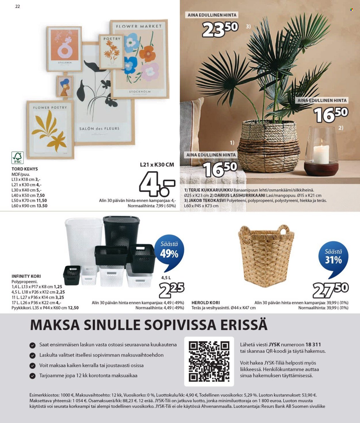 JYSK tarjoukset - 30.01.2025 - 12.02.2025. Sivu 23