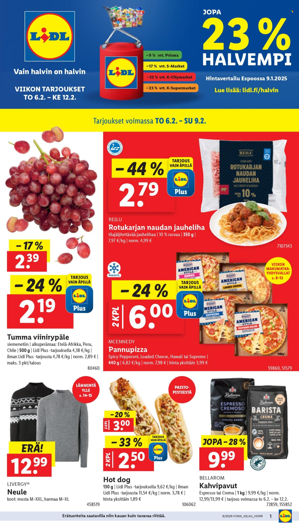 Lidl tarjoukset - 06.02.2025 - 12.02.2025. Sivu 1