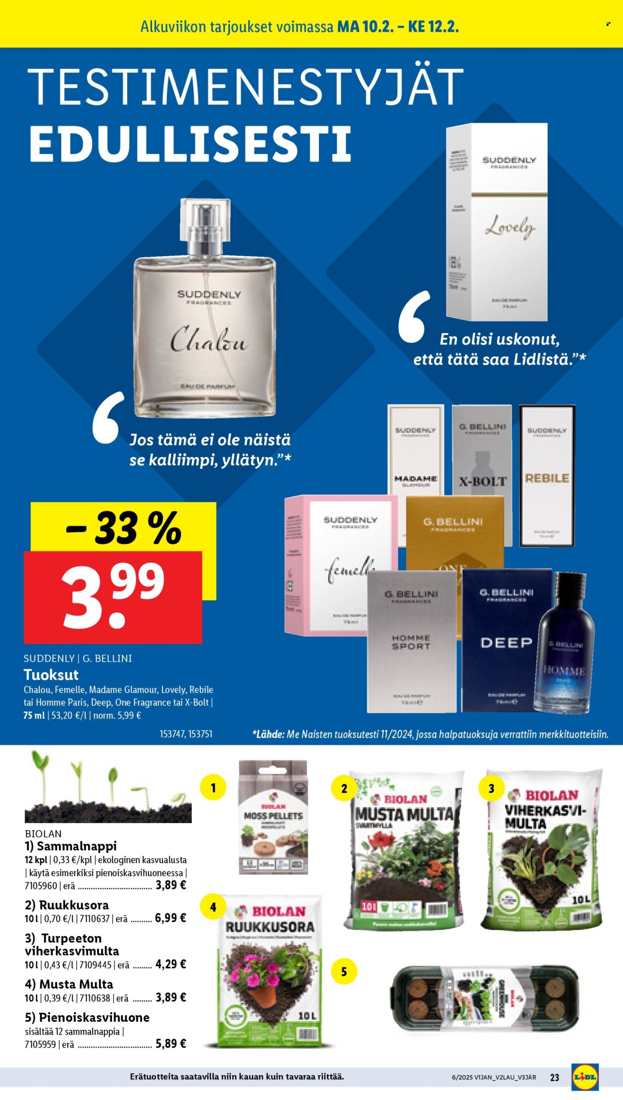 Lidl tarjoukset - 06.02.2025 - 12.02.2025. Sivu 25