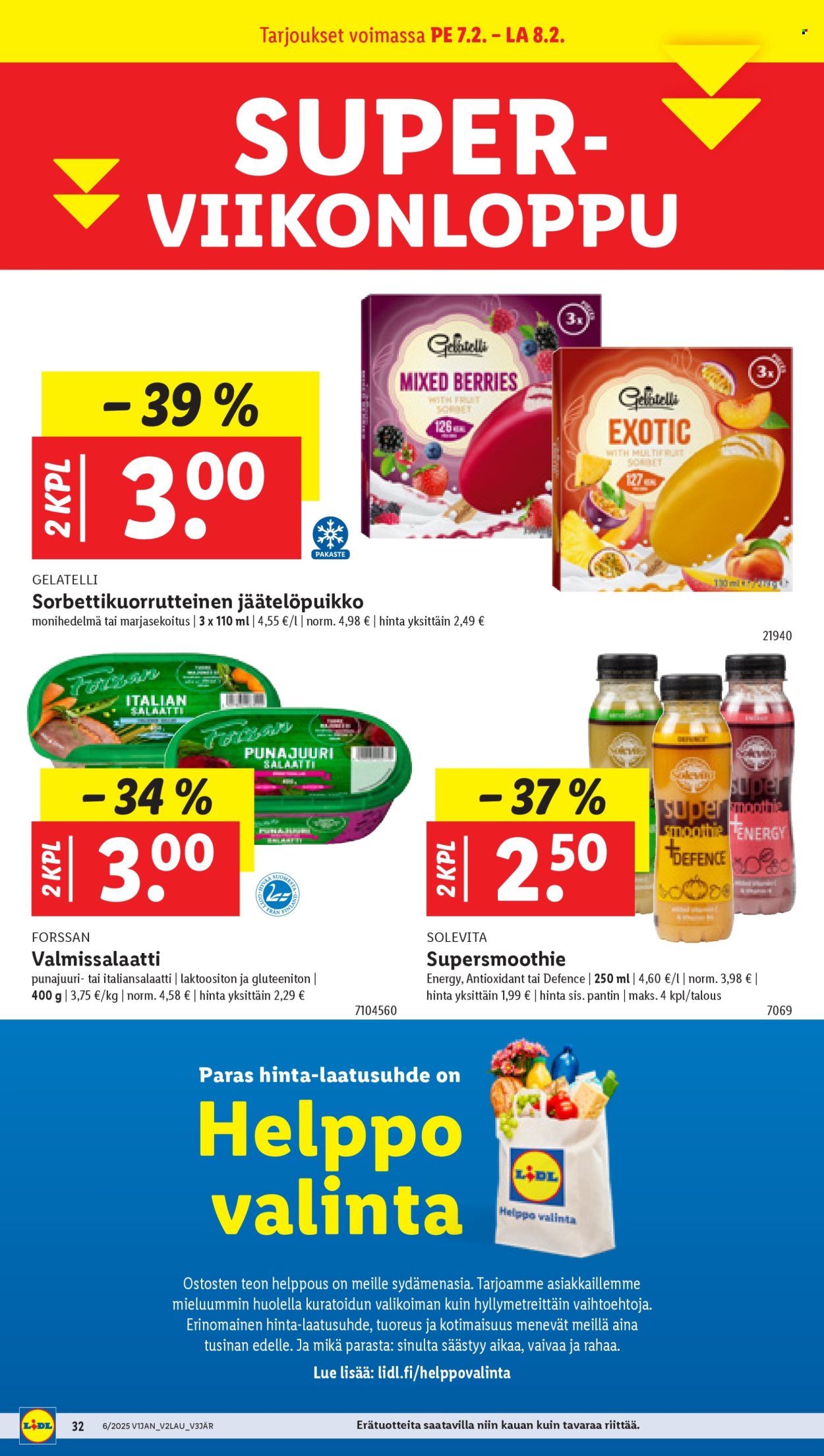 Lidl tarjoukset - 06.02.2025 - 12.02.2025. Sivu 34