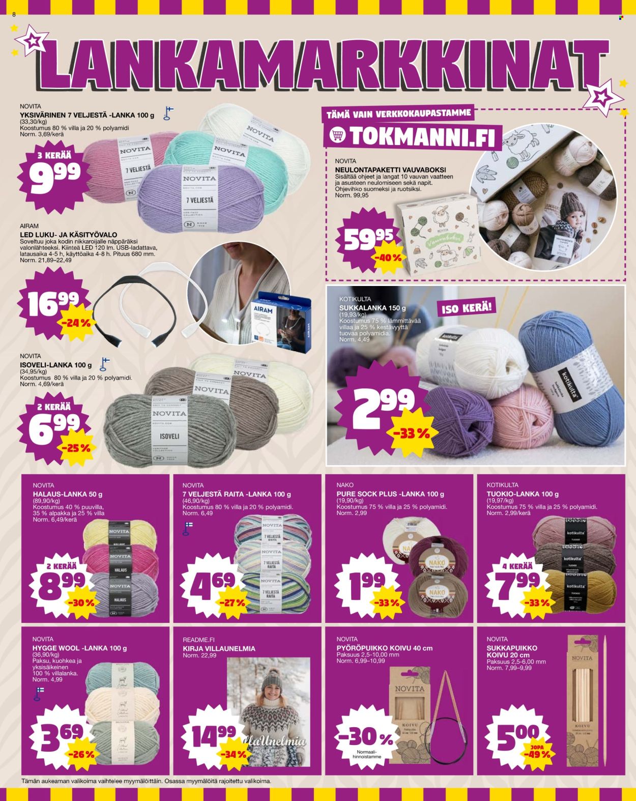 Tokmanni tarjoukset - 03.02.2025 - 09.02.2025. Sivu 8