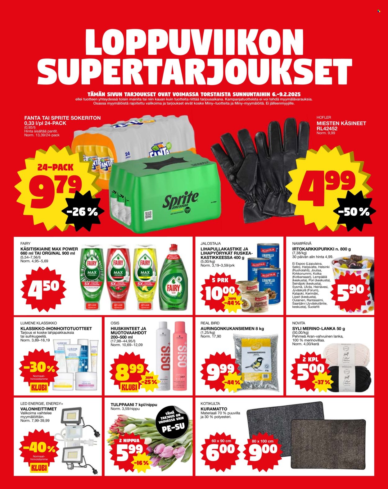Tokmanni tarjoukset - 03.02.2025 - 09.02.2025. Sivu 16