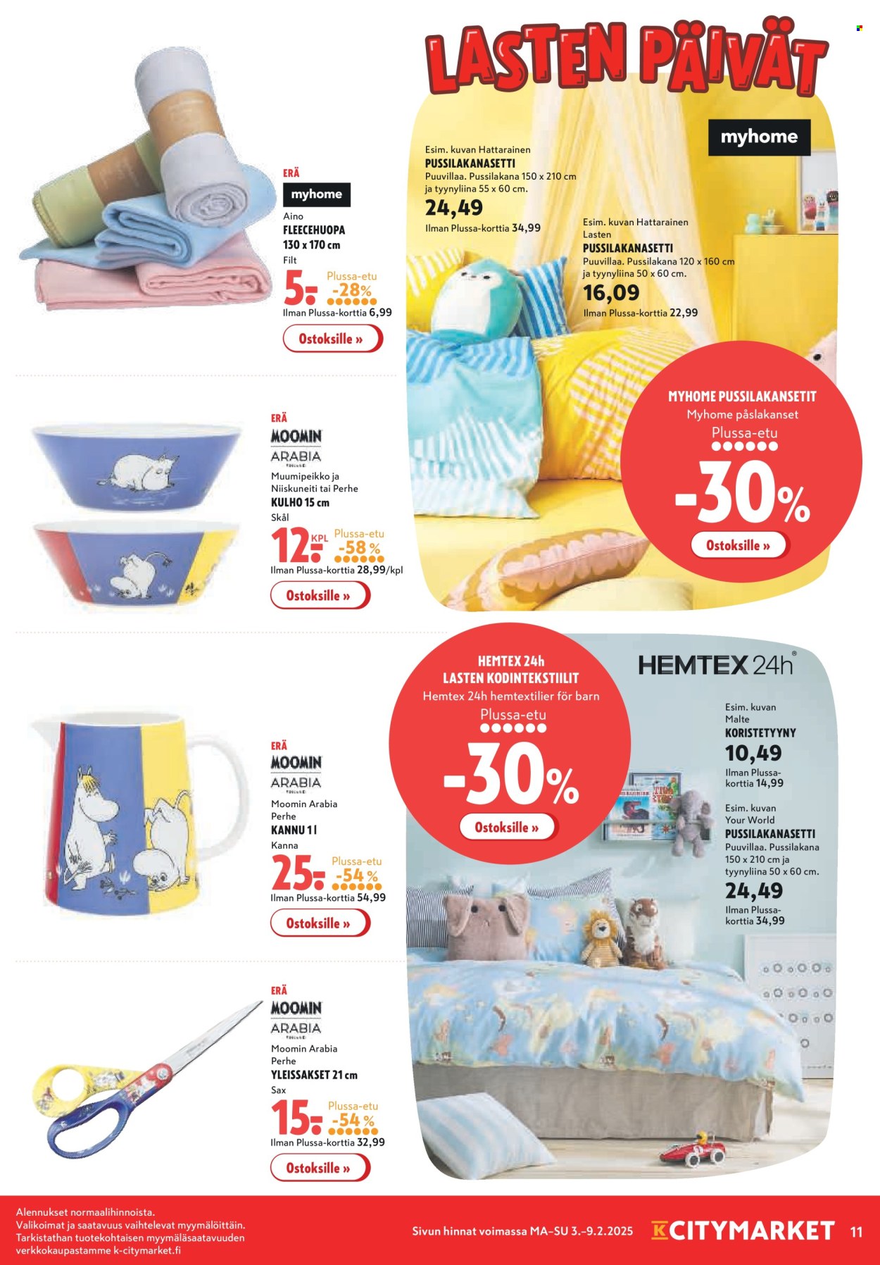 K-citymarket tarjoukset - 03.02.2025 - 09.02.2025. Sivu 11