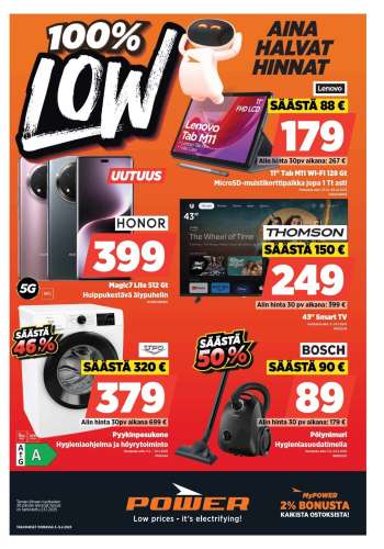 Power tarjoukset  - 03.02.2025 - 09.02.2025.
