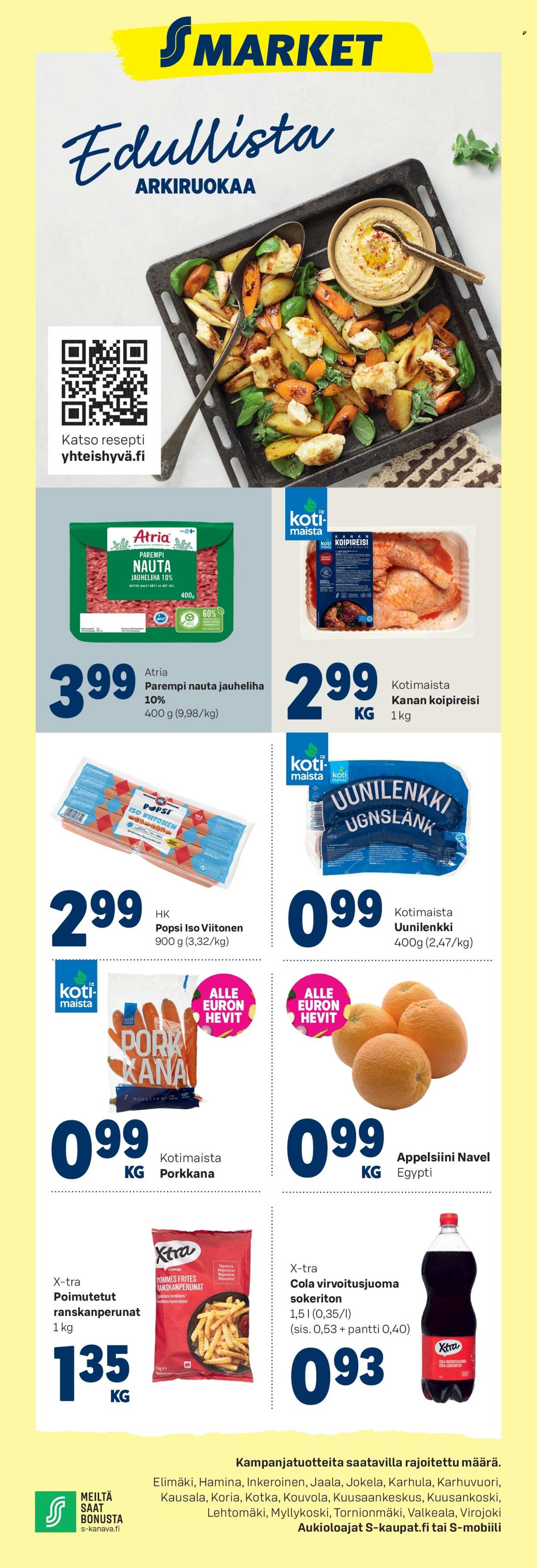 S-market tarjoukset - 05.02.2025 - 09.02.2025. Sivu 1
