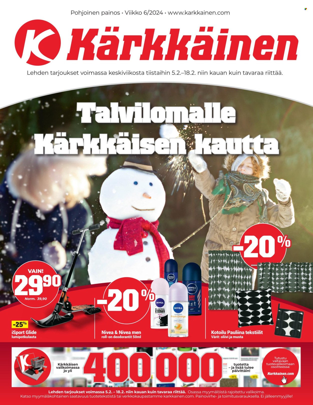 Kärkkäinen tarjoukset - 05.02.2025 - 18.02.2025. Sivu 1