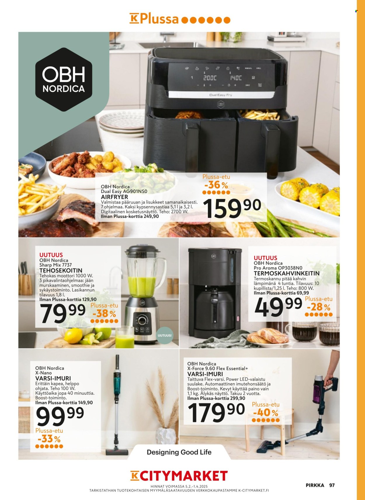 K-citymarket tarjoukset - 05.02.2025 - 01.04.2025. Sivu 97