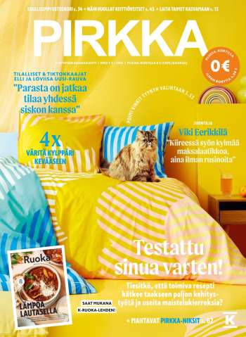 K-market tarjoukset  - 05.02.2025 - 01.04.2025.