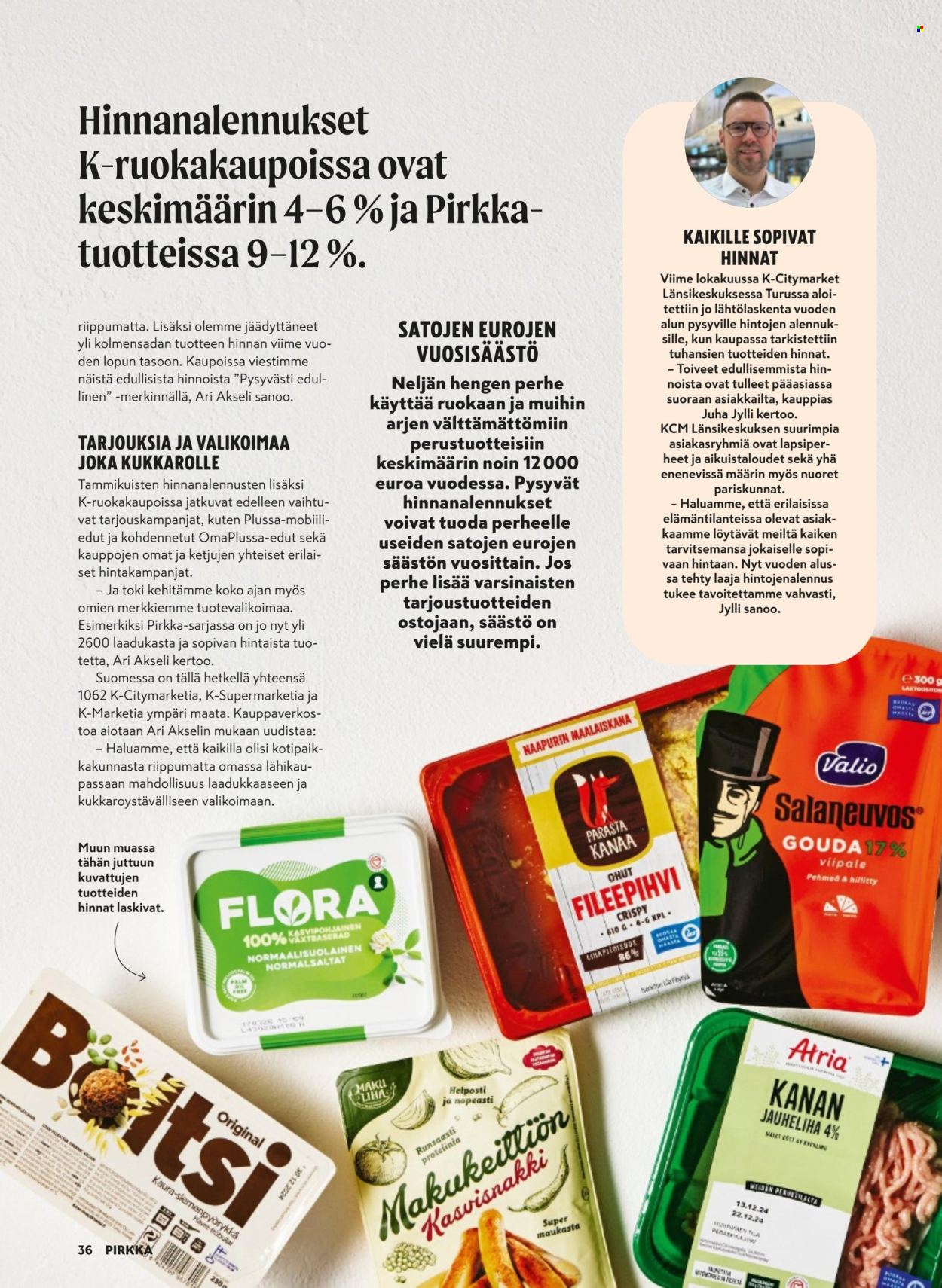 K-market tarjoukset - 05.02.2025 - 01.04.2025. Sivu 36