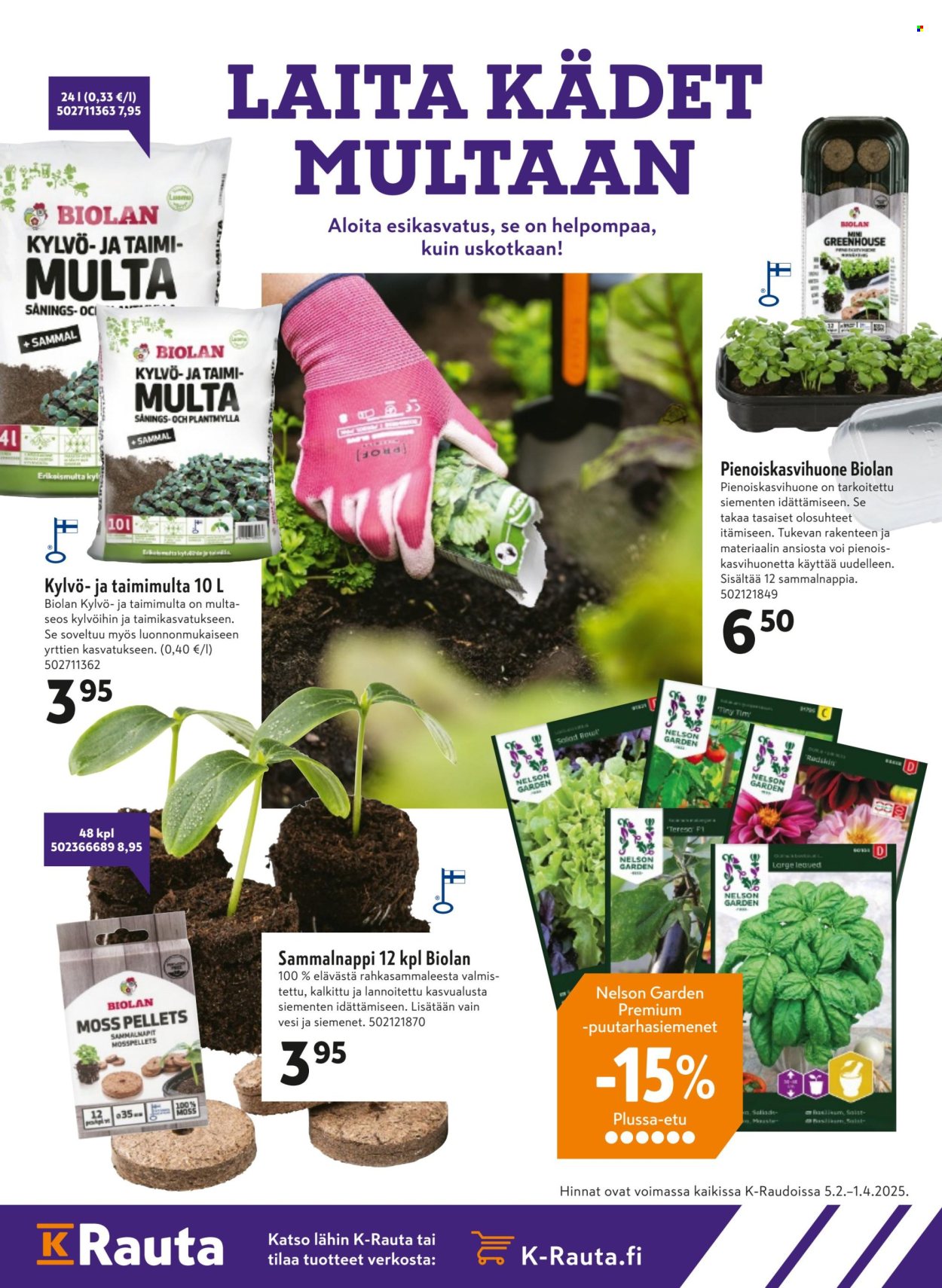 K-market tarjoukset - 05.02.2025 - 01.04.2025. Sivu 46