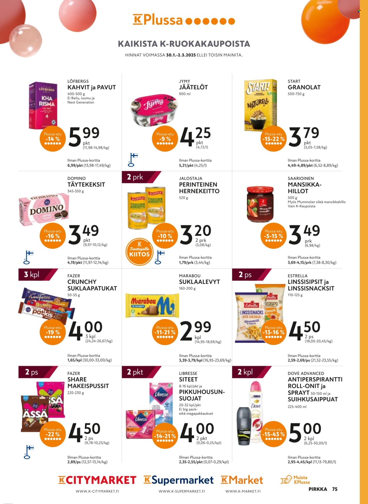 K-market tarjoukset - 05.02.2025 - 01.04.2025. Sivu 75