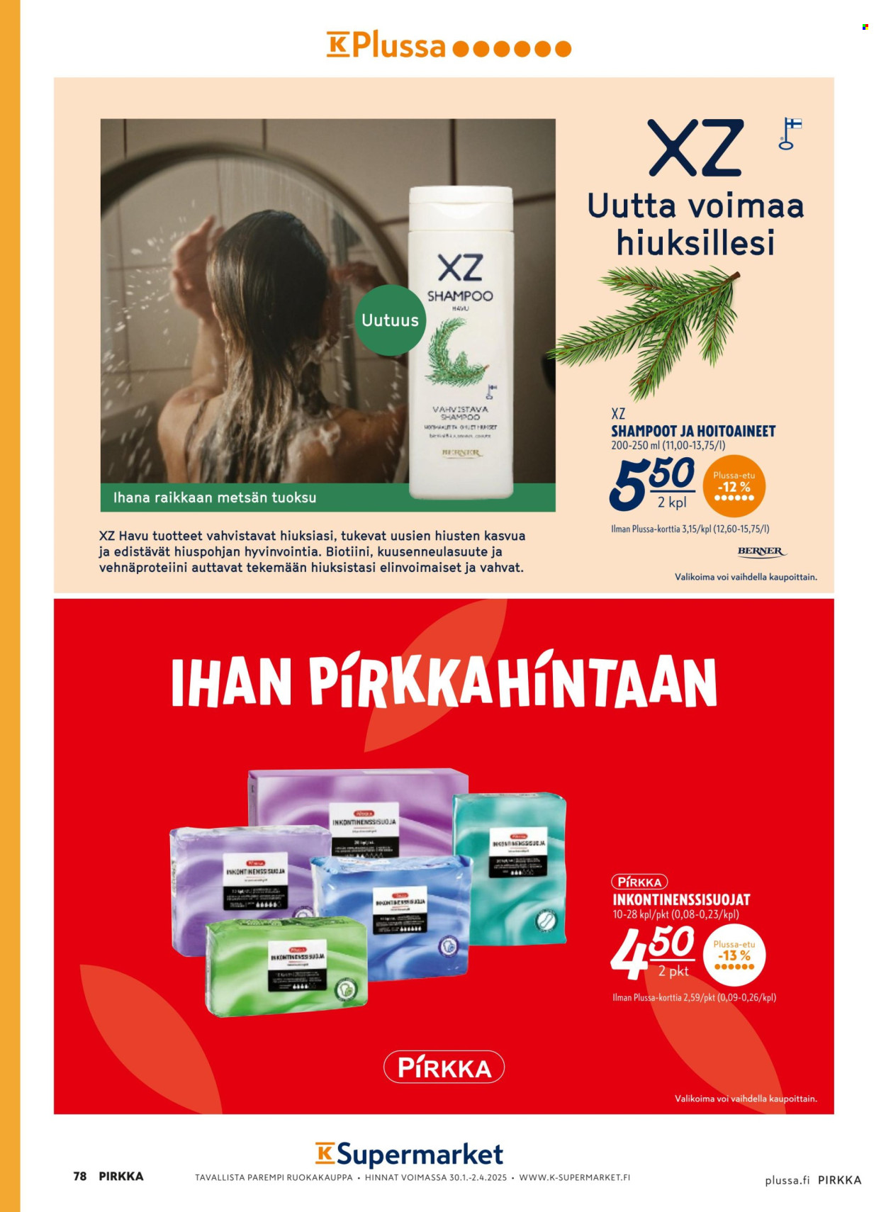 K-market tarjoukset - 05.02.2025 - 01.04.2025. Sivu 78