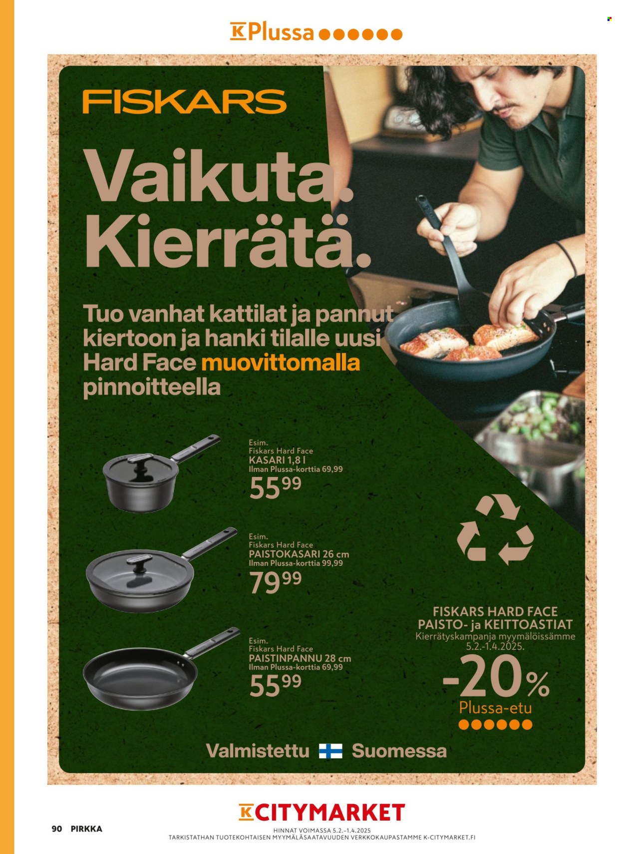K-market tarjoukset - 05.02.2025 - 01.04.2025. Sivu 90