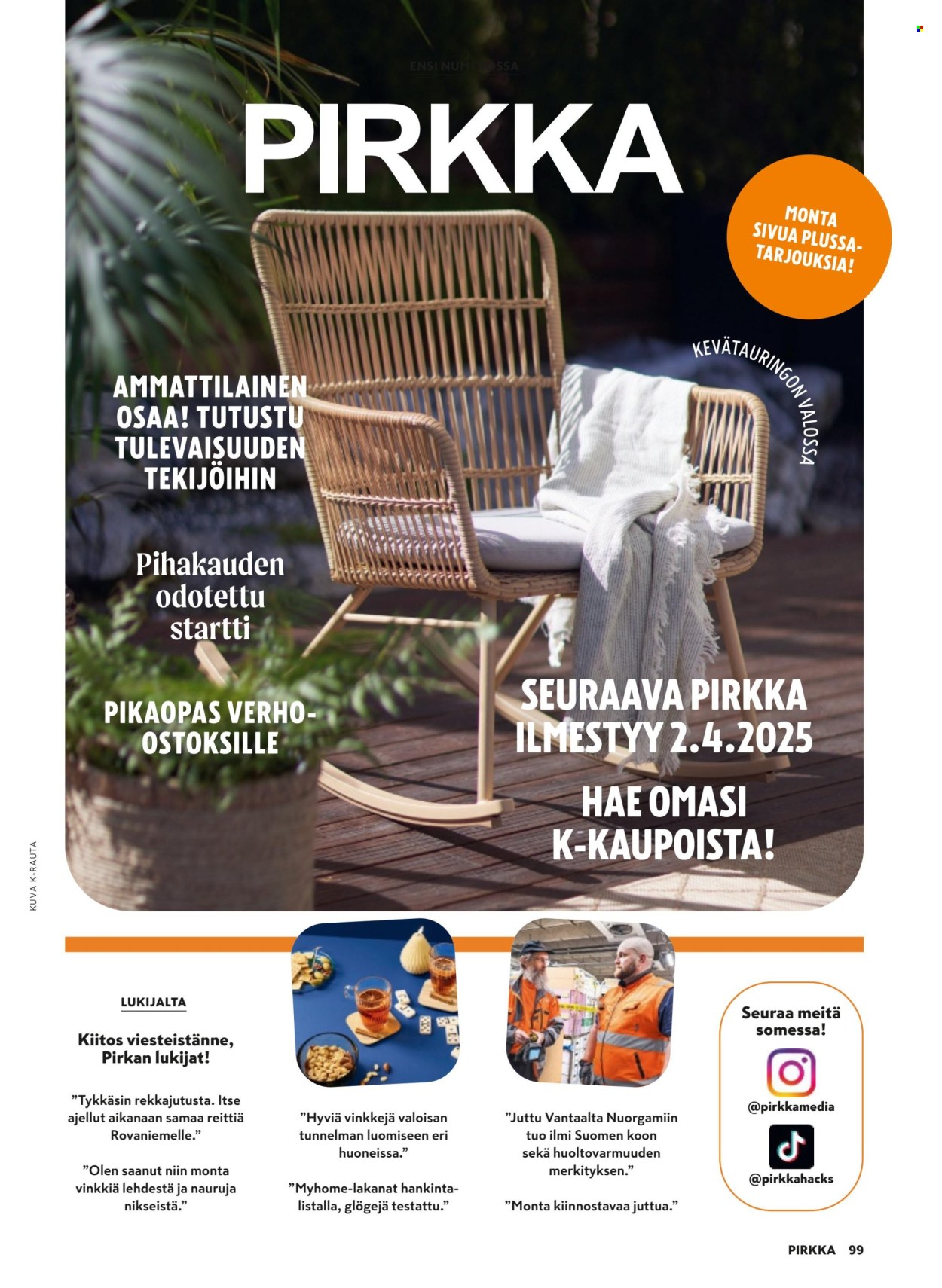 K-market tarjoukset - 05.02.2025 - 01.04.2025. Sivu 99