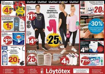 Löytötex tarjoukset  - 05.02.2025 - 11.02.2025.