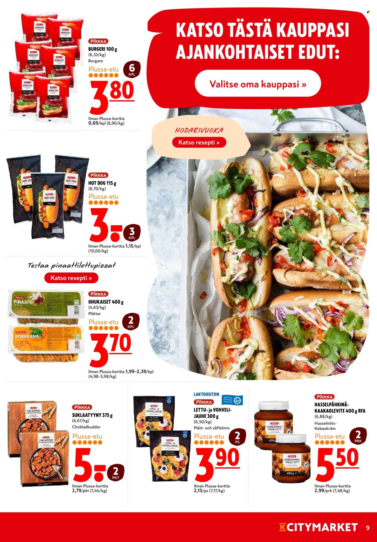 K-citymarket tarjoukset - 06.02.2025 - 23.02.2025. Sivu 9