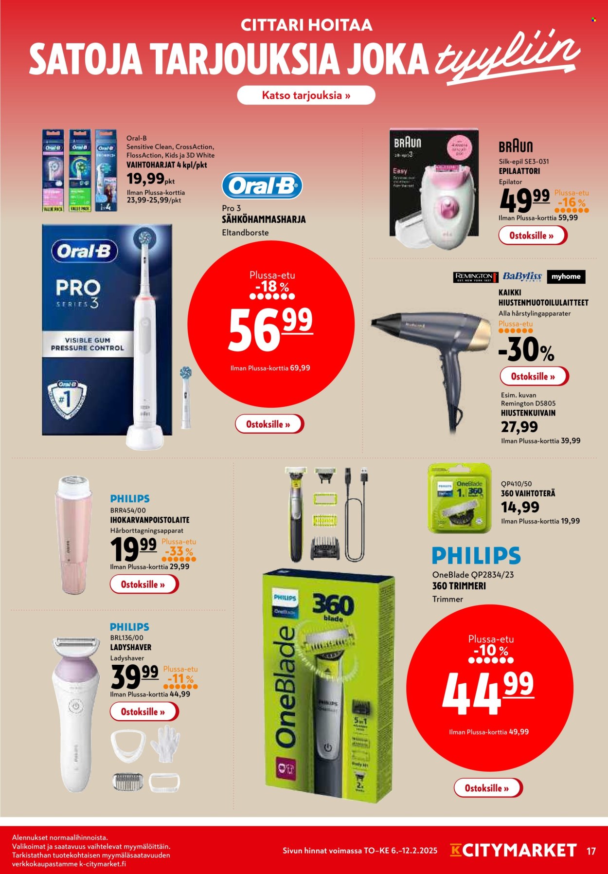 K-citymarket tarjoukset - 06.02.2025 - 23.02.2025. Sivu 17