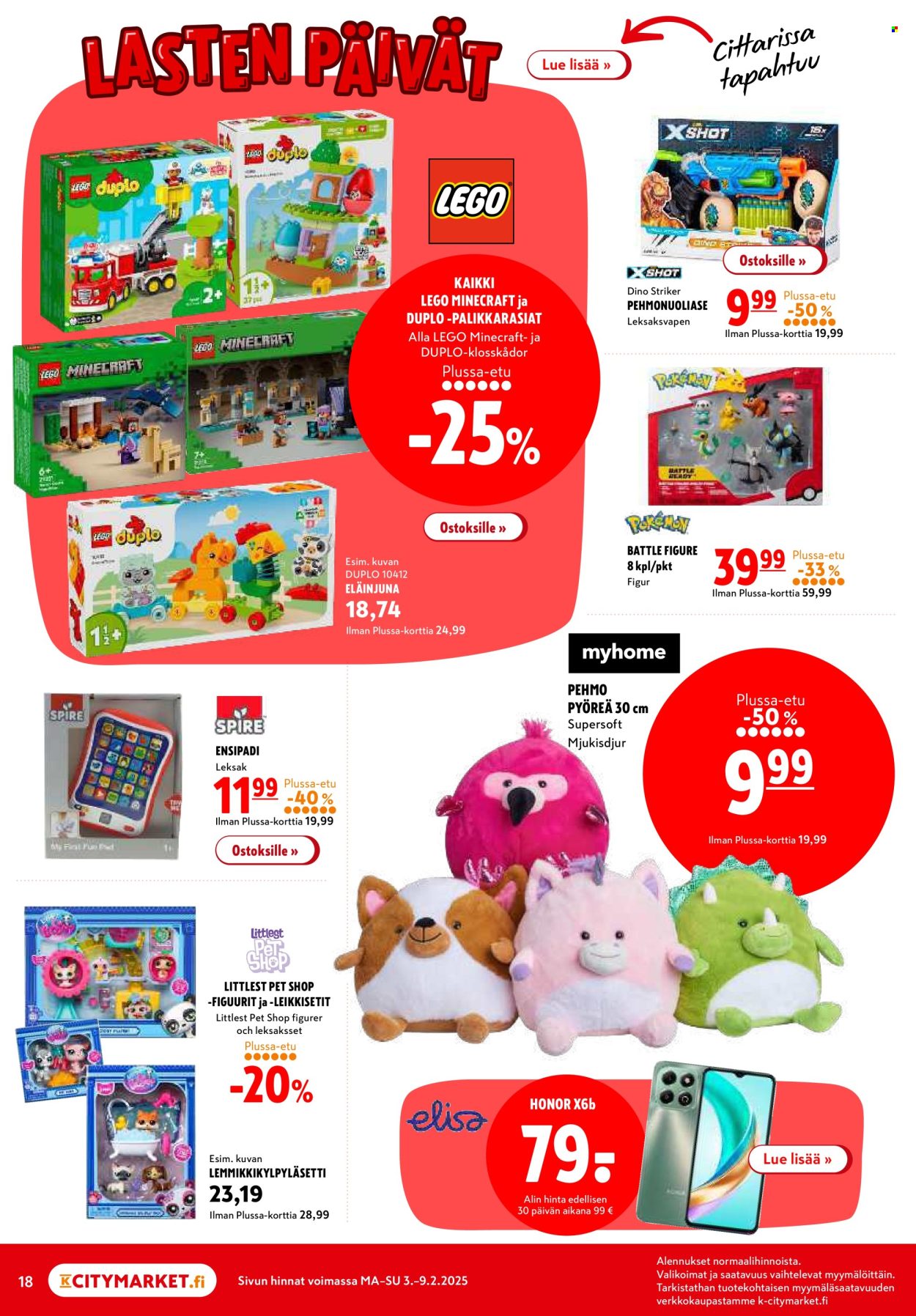 K-citymarket tarjoukset - 06.02.2025 - 23.02.2025. Sivu 18