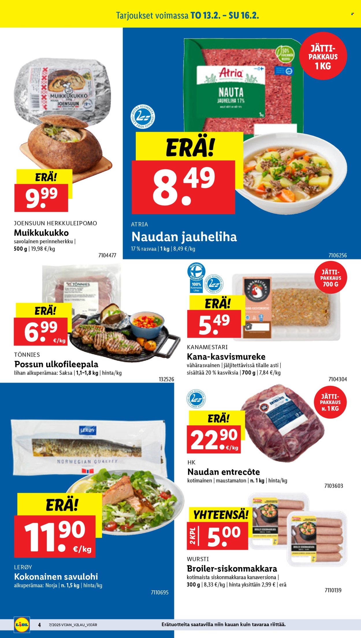Lidl tarjoukset - 13.02.2025 - 19.02.2025. Sivu 4