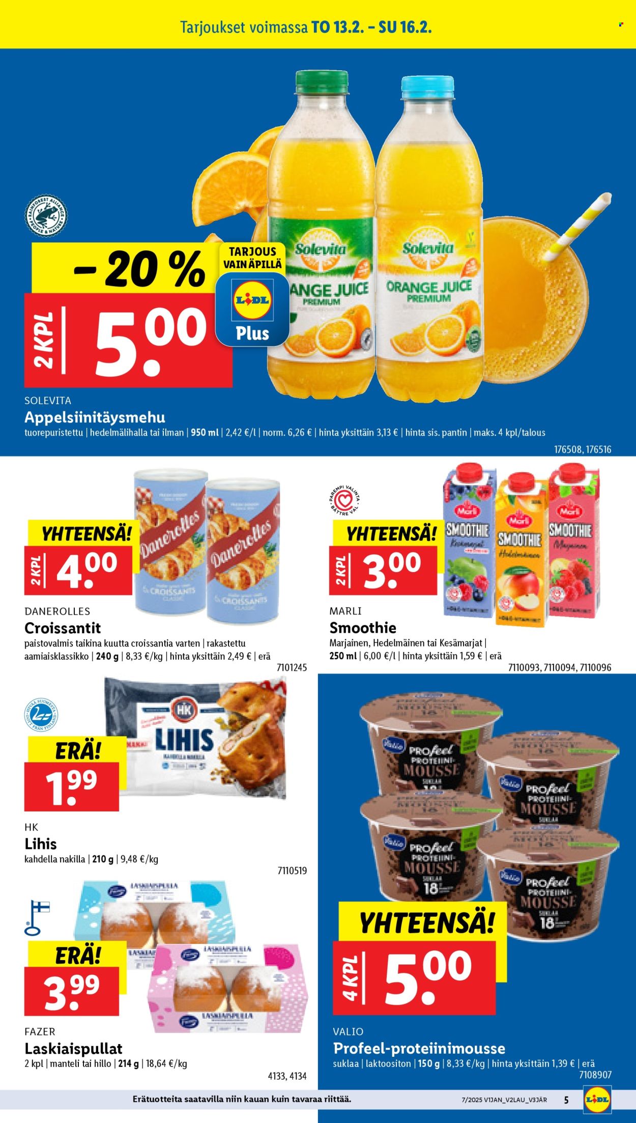 Lidl tarjoukset - 13.02.2025 - 19.02.2025. Sivu 5