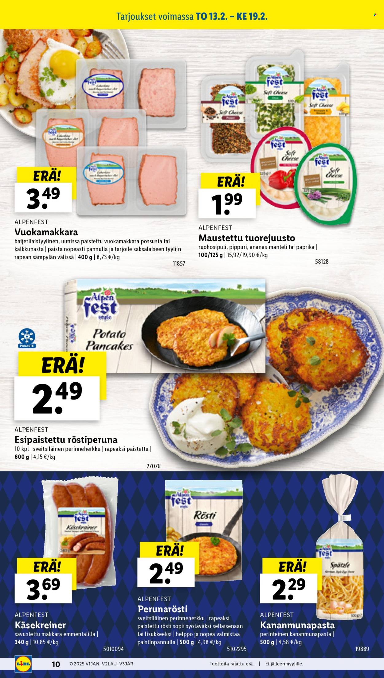 Lidl tarjoukset - 13.02.2025 - 19.02.2025. Sivu 10