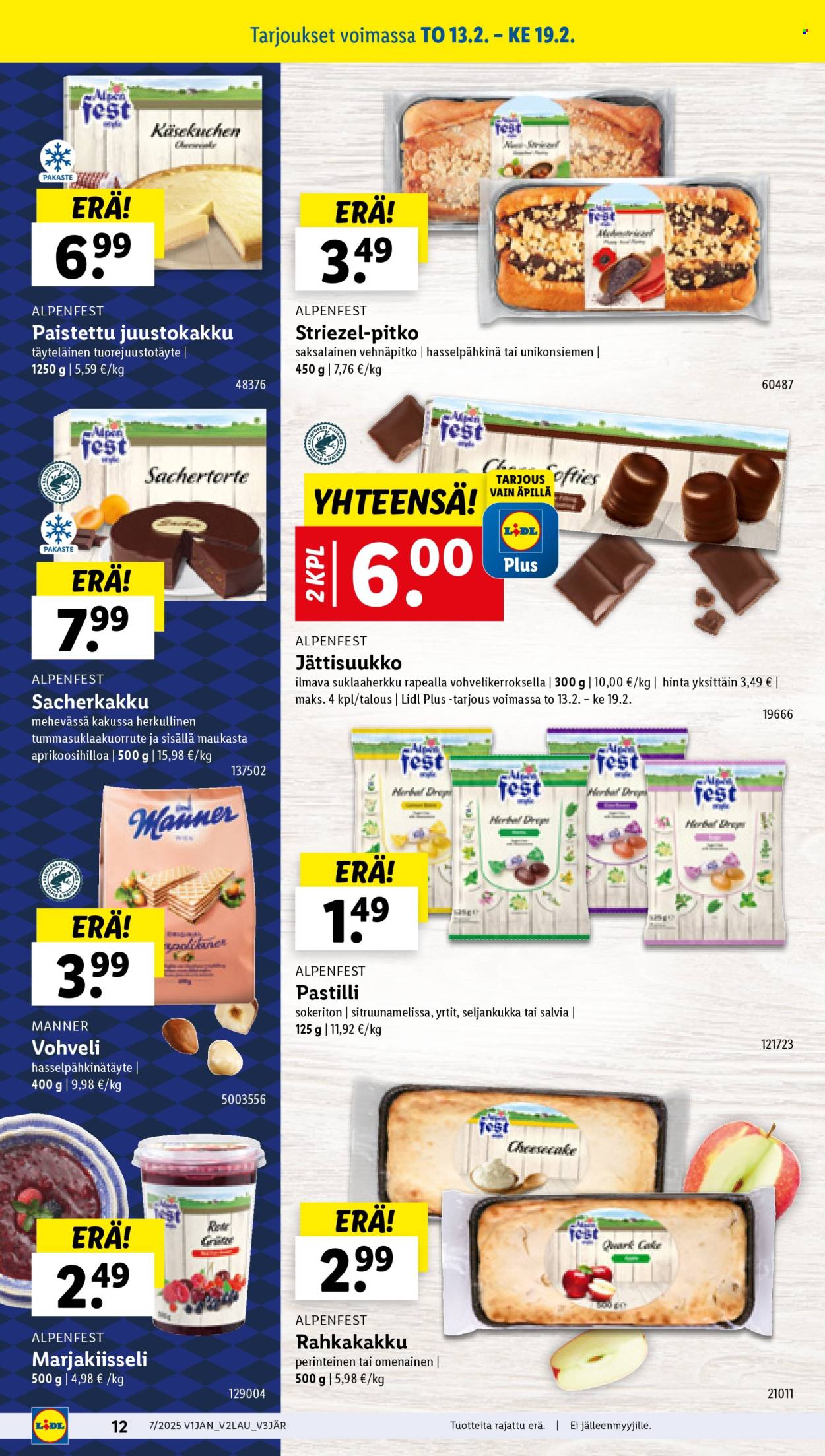 Lidl tarjoukset - 13.02.2025 - 19.02.2025. Sivu 12