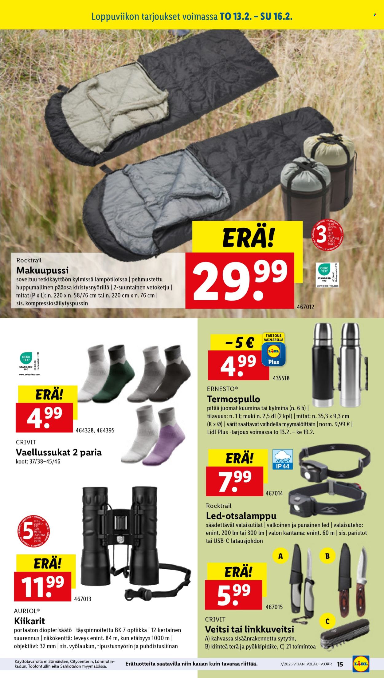 Lidl tarjoukset - 13.02.2025 - 19.02.2025. Sivu 15