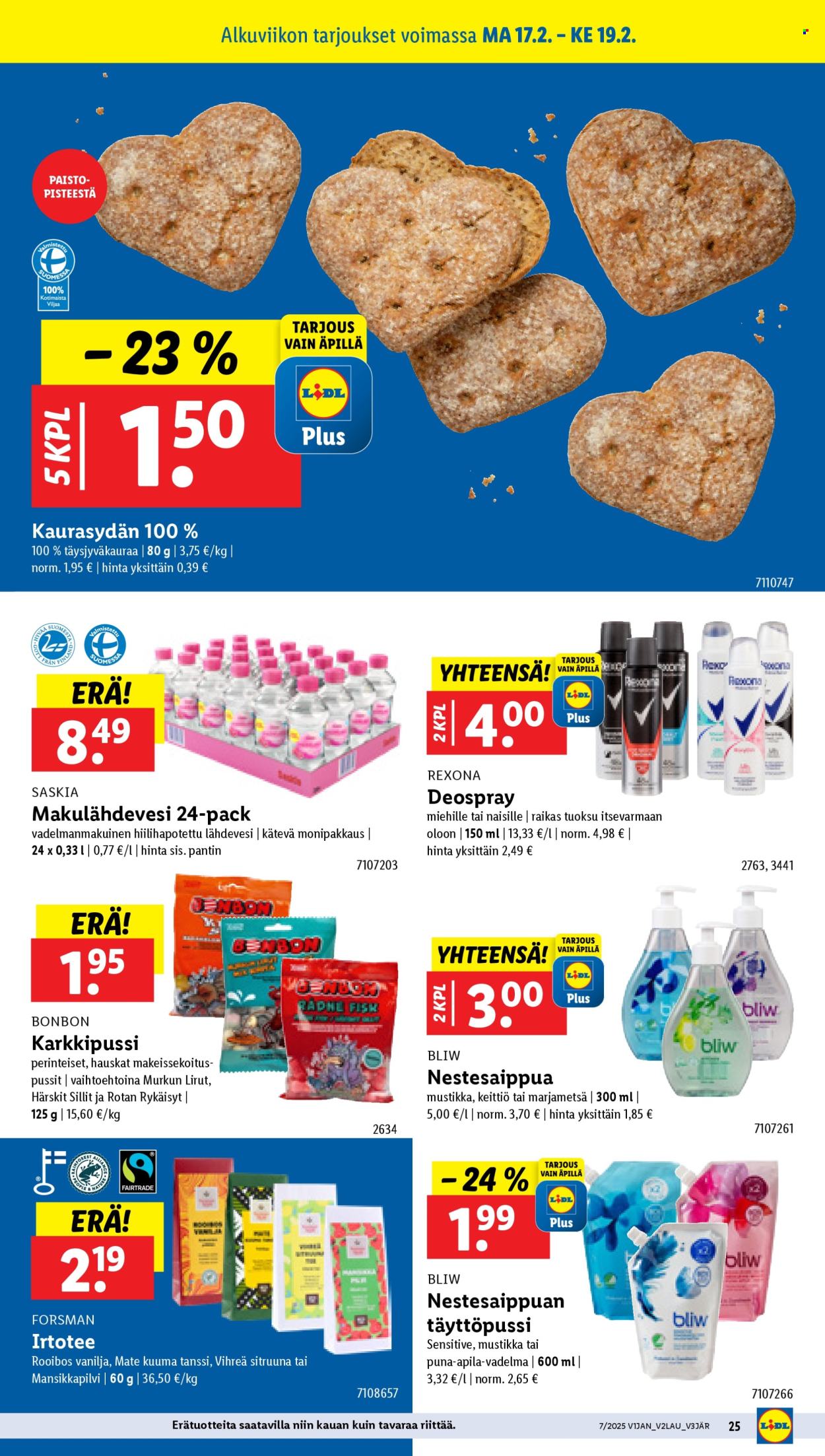 Lidl tarjoukset - 13.02.2025 - 19.02.2025. Sivu 27