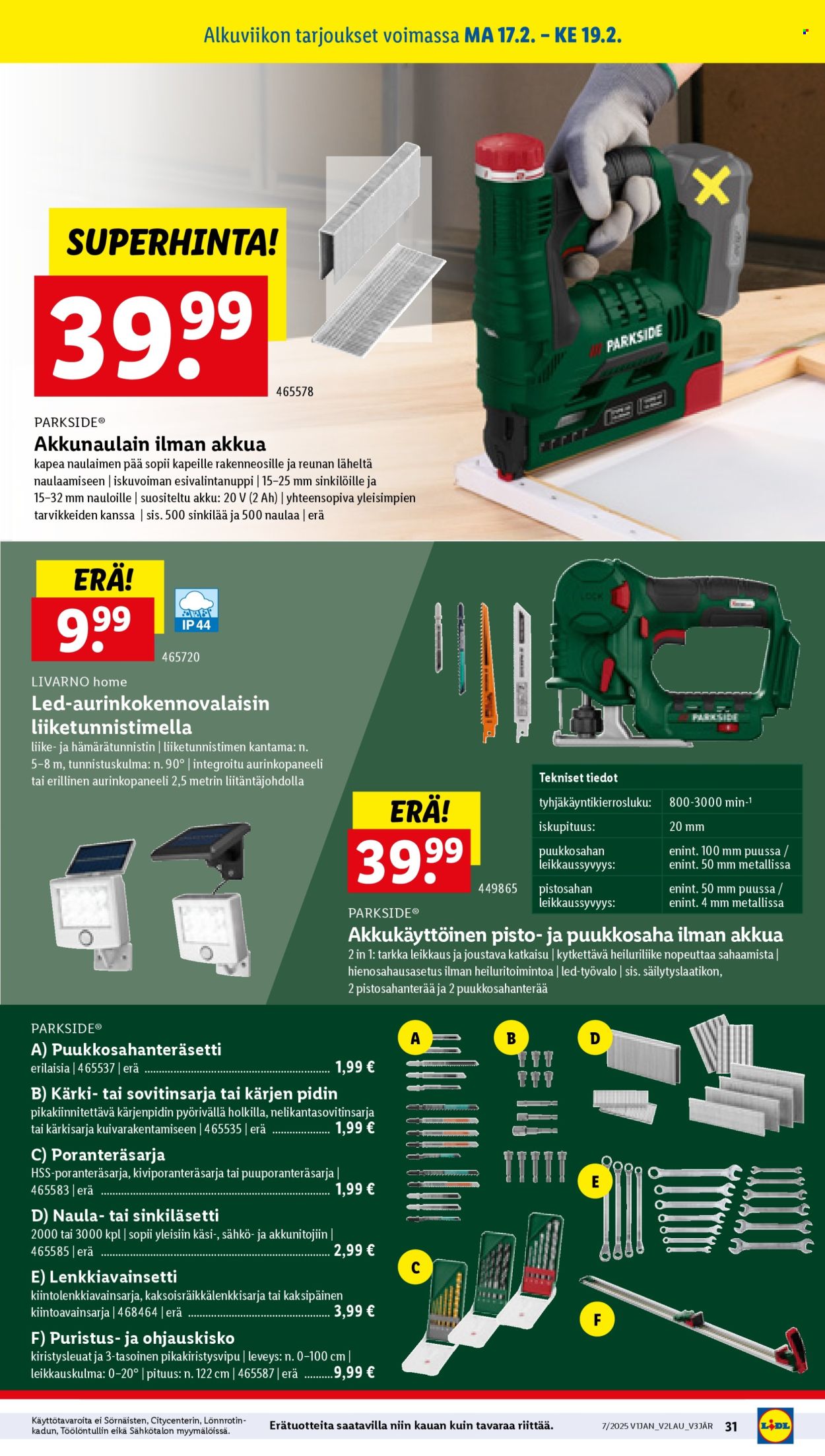 Lidl tarjoukset - 13.02.2025 - 19.02.2025. Sivu 33