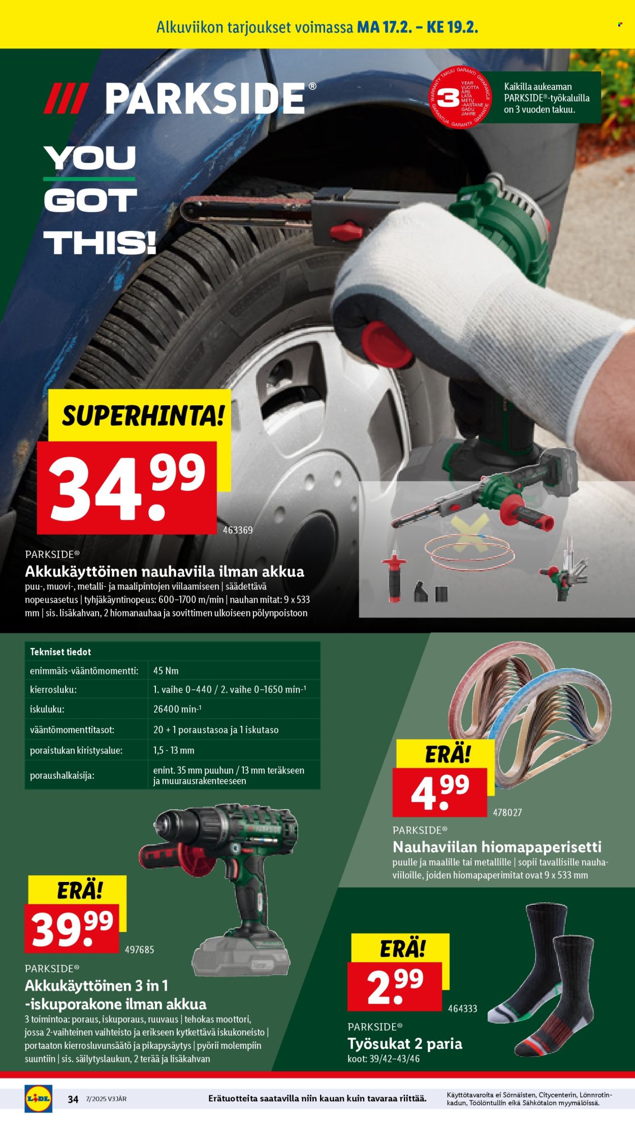 Lidl tarjoukset - 13.02.2025 - 19.02.2025. Sivu 36