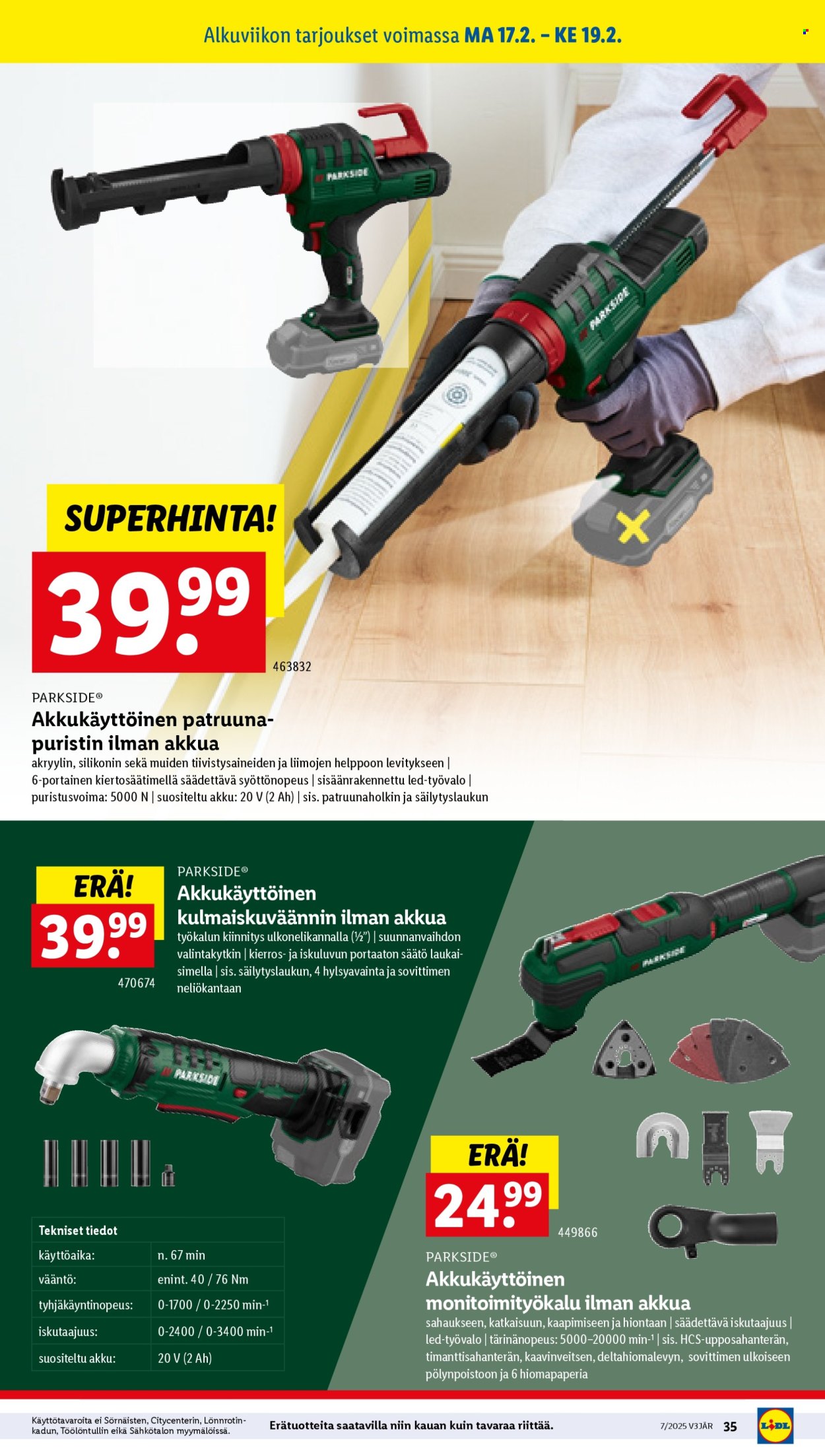 Lidl tarjoukset - 13.02.2025 - 19.02.2025. Sivu 37