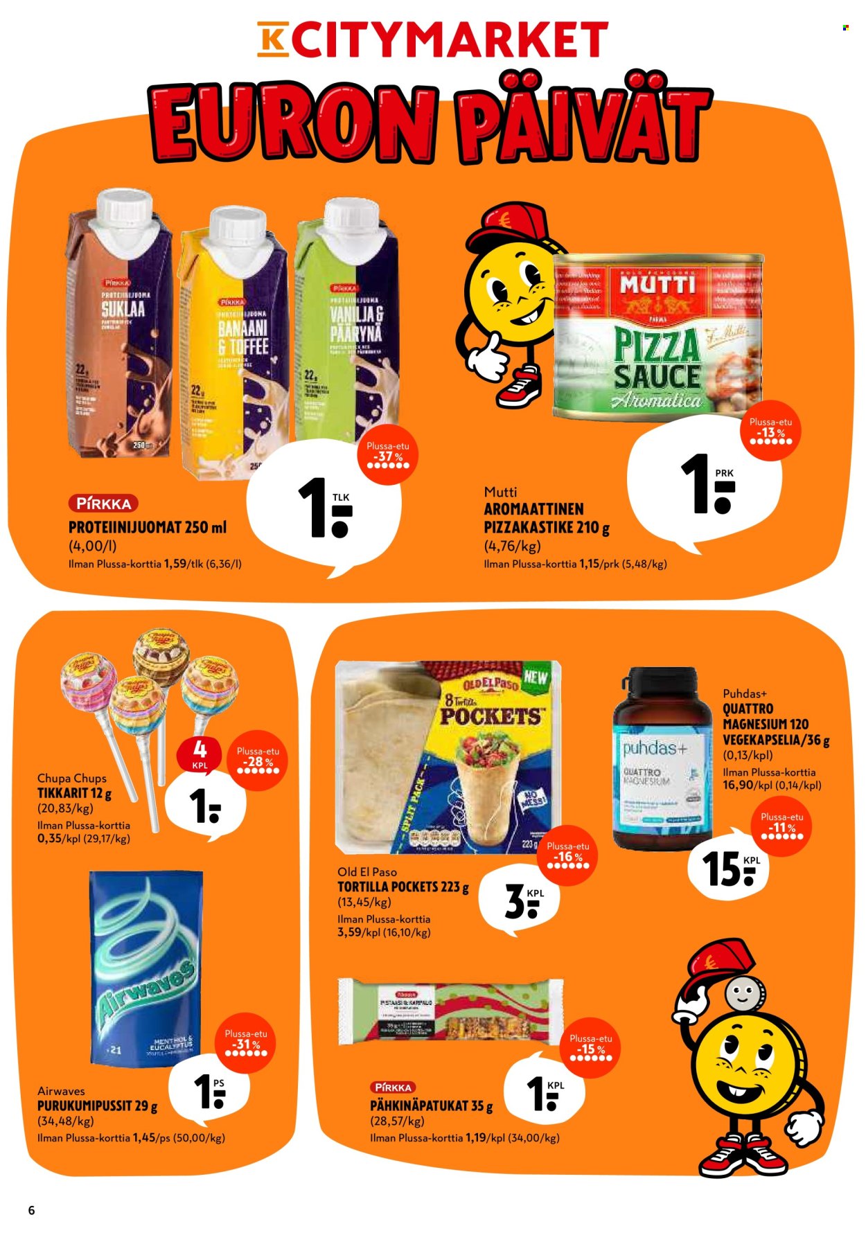 K-citymarket tarjoukset - 10.02.2025 - 16.02.2025. Sivu 6