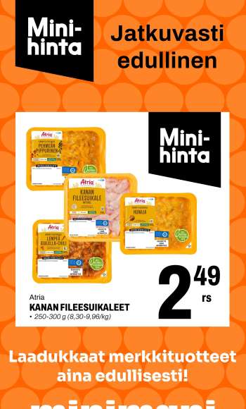Minimani tarjoukset  - 10.02.2025 - 11.02.2025.