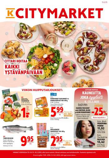 K-citymarket tarjoukset  - 13.02.2025 - 23.02.2025.