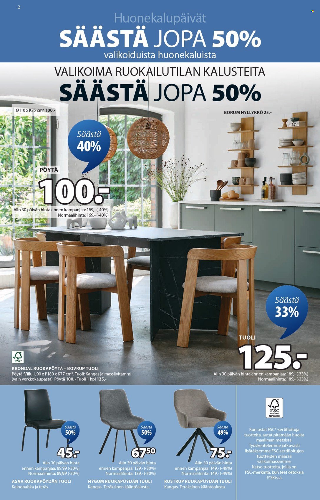 JYSK tarjoukset - 13.02.2025 - 26.02.2025. Sivu 3