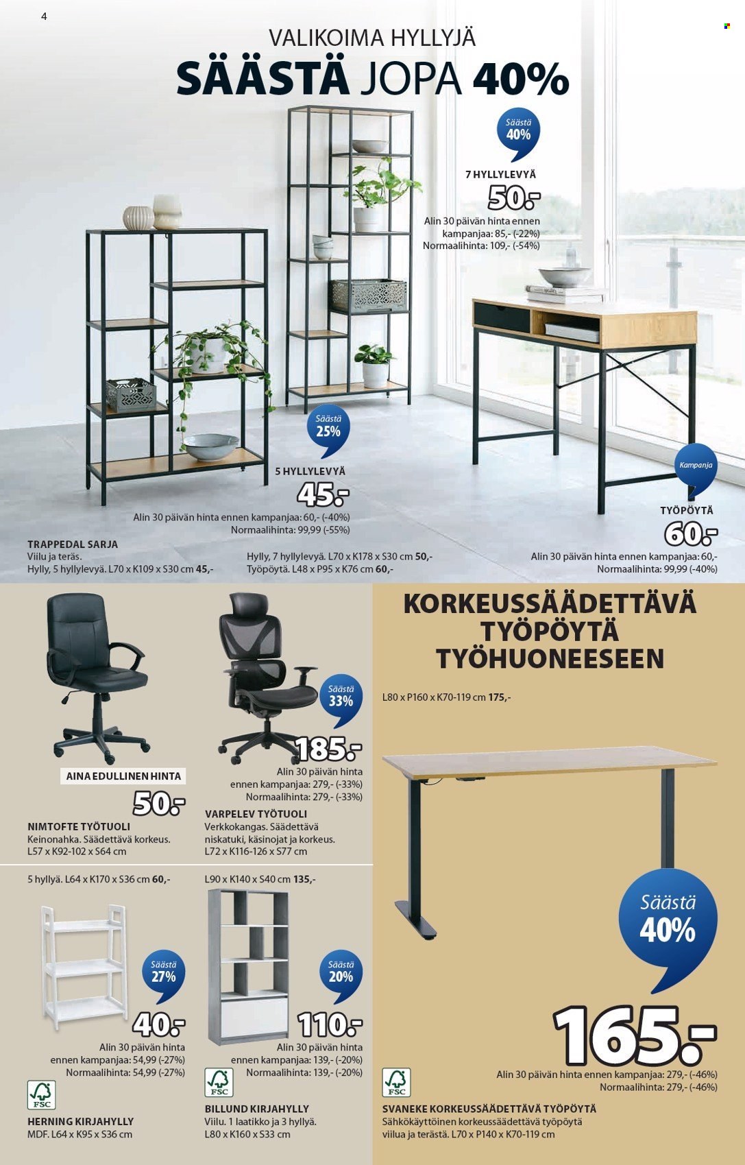 JYSK tarjoukset - 13.02.2025 - 26.02.2025. Sivu 5