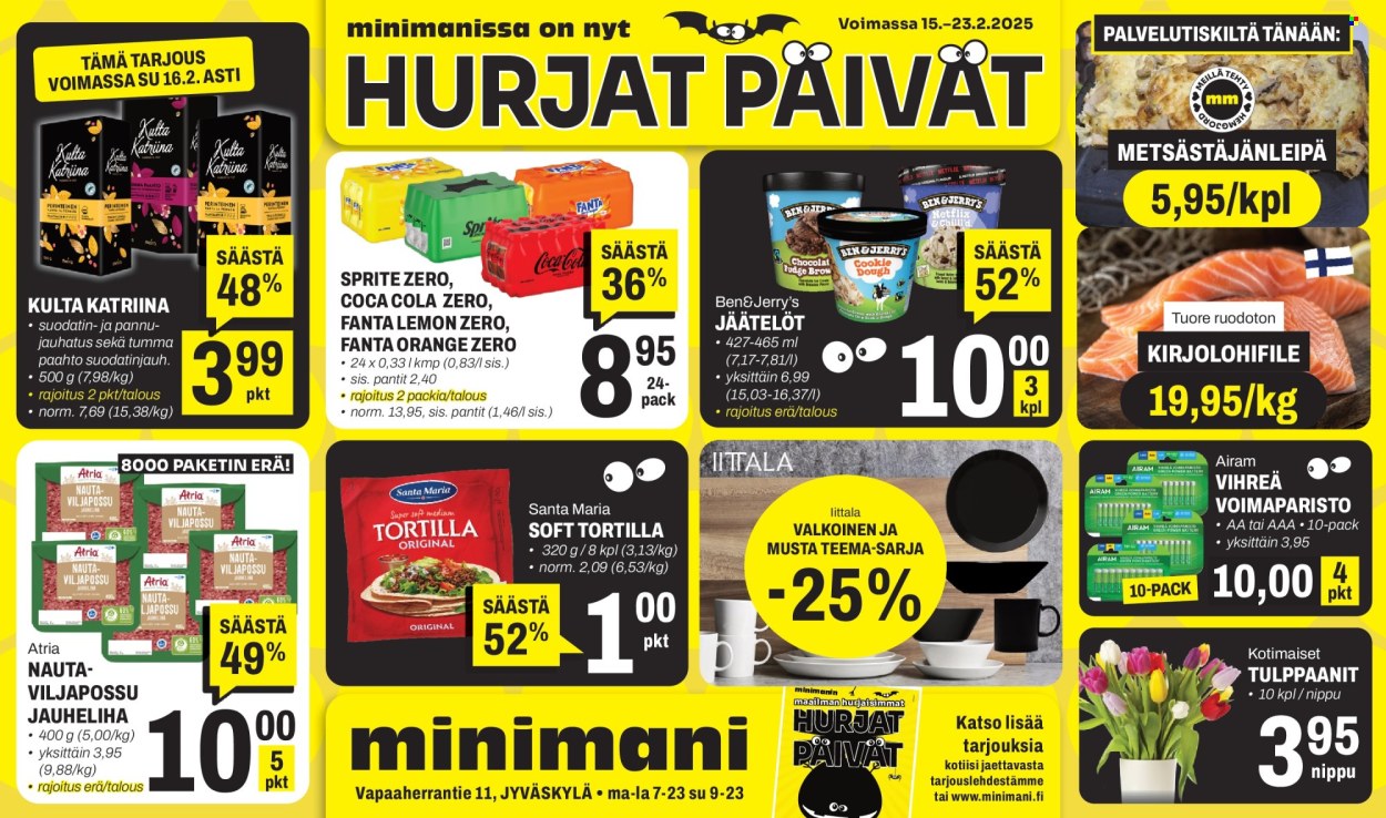 Minimani tarjoukset - 15.02.2025 - 23.02.2025. Sivu 1